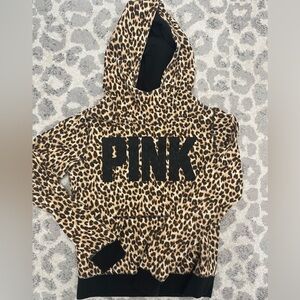 PINK Victoria Secret Leopard Hoodie